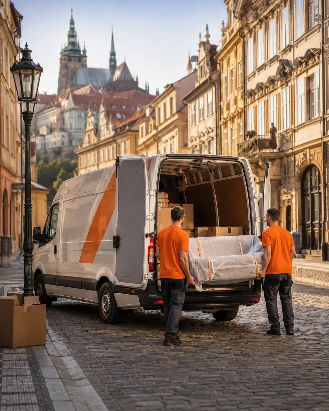 Easy Move — Prague moving truck